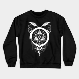 White Snakes of Alchemy Crewneck Sweatshirt